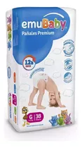 Pañales  Emubaby Premium - Talla G - 38 Uds. 