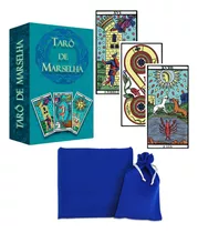 Tarot De Marselha 78 Cartas  + Toalha + Saquinho