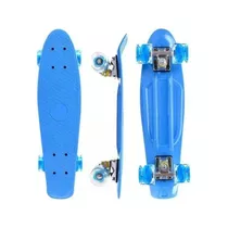 Patineta Skate Tipo Penny Mini Long Board Para Niños, Azul