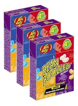 3 Bala Jelly Belly Bean Boozled Desafio Sabor Estranhos 45g