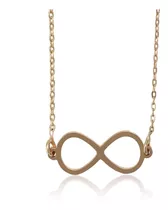 Gargantilla Collar Infinito Oro 14k Lam Calidad Premium Moda