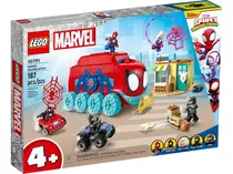 Lego Spiderman Spider Cuartel + Black Panther Vs Rhino 187pz Cantidad De Piezas 187