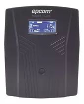 Ups Epcom Epu1500lcd 1500va Entrada Y Salida De 100v - 110v - 120v Ca Negro