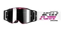Óculos Motocross Asw A3 Triple Rosa Feminino Offroad Trilha