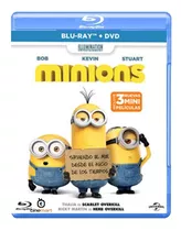 Minions Pelicula Combo Bluray + Dvd