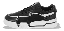 Tenis Derene Importados Deportivos Negro White Lines