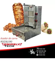 Asador Kebab Shawarma Quemadora Horno Freidora De Carnes