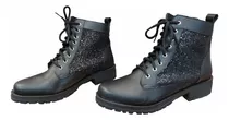 Sam123 Botas Pop Talles Grandes Eco Cuero Borcegos Brill