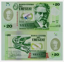 Uruguay - 20 Pesos - Año 2020