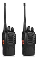 Kit X 2 Walkie Talkie Infantil Handy Baofeng Radio Bf888s