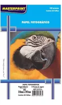 Papel Fotográfico A4 Glossy 180g 50 Folhas Masterprint