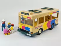 Playmobil Ônibus Escolar Aeroporto Raro Não Trol Bus School