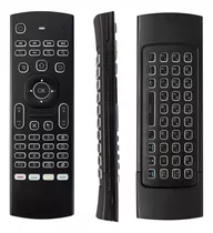 Controle Teclado Wireless Air Mouse P/ Smart Tv Box Pc Cel