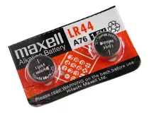 Pilas Maxell Lr44 Relojes Auriculares Etc X2 . Ph Ventas  