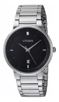 Citizen Black Dial Dress Watch Bi5010-59e Color De La Correa Acero Color Del Bisel Acero Color Del Fondo Negro