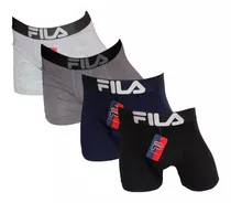 Pack X4 Bóxer Fila Por Un Precio De Oferta.