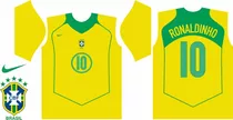 Arte Camisa Brasil Home Kit 2004-06