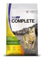 Alimento Vitalcan Complete Control De Peso/castrados Para Gato Adulto Sabor Mix En Bolsa De 1.5 kg