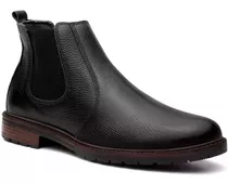 Bota Chelsea Borcego Botin Masculino Cuero Legitimo