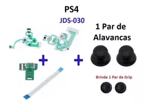 Kit Ps4 Placa Usb Jds-030 + Flat + Película + Alavancas