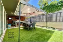 Nvo. Precio! Gran Patio Con Quincho Privado/jardin