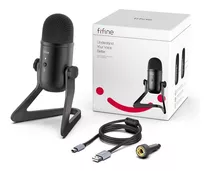 Fifine K678 Microfono Streaming Podcast Usb Pc Mac Condenser
