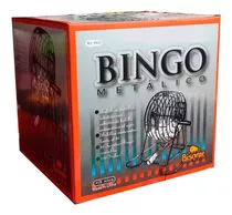 Bingo Loteria C/bolillero Metalico 90 Bolillas Bisonte 9925