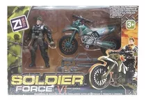 Soldier Force Vi - Soldado Com Moto - Original E Lacrado