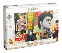 Puzzle 1000 Peças Harry Potter - Quebra Cabeças - Grow