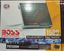 Planta De Sonido Boss 1500w Amplificador Monoblock / Carro