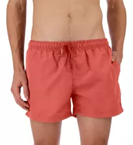 Short De Baño Hombre Liso Malla Traje Secado Rapido