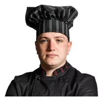 Gorro Hongo Chef Cocinero Profesional / Mozo - Presente!