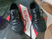 Zapatos Kickers Niños C/trenzas