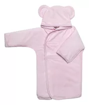 Bata De Baño Para Bebe 0-12 Meses Regalo Baby Shower Rosa