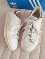 Zapatillas adidas Stan Smith. Cuero Blanco. Talle Us 5.5