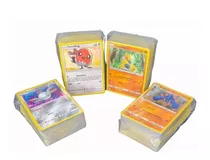 Kit Lote Pokémon 200 Cartas + 1 Vastro, Gx, Vmax Ou Ex