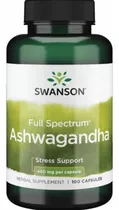 Ashwagandha Swanson Control Estrés - Unidad a $900