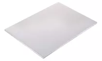 Chapa Placa De Acrílico Branco 100cm X 50cm Espessura 10mm