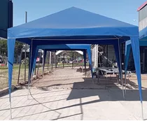 Carpa Desarmable 3x3, Lona Importada, Tubos Galvanizados