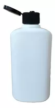 Botella Pet Petaca Blanca De 250ml R24, Tapa Flip Top X20