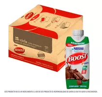 Boost Alto En Proteína Suplem. Alim. Chocolate 12pack 330 Ml