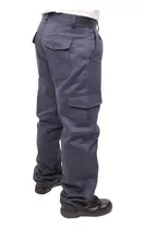 Pantalon Cargo De Trabajo Tipo Pampero/ombú Negro Azul Beige