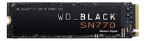 Disco Duro 1tb M2 Wd Sn770 Nvme Gen4 Ssd Pcie M.2 2280 Color Negro