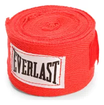 Par Vendas Everlast 305cm Boxeo C/ Enganche Pulgar - El Rey Color Rojo