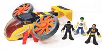 Imaginext Sky Racers Avião Helicoptero Vespa Mattel