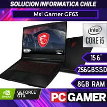 Msi Thin Gf63 I5 10300h 8gb 256gb Ssd, Gtx 1650 Max-q