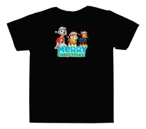 Camiseta Natal Patrulha Canina Desenho Camisa Envio Imediato