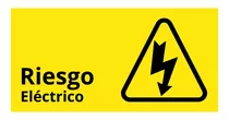 Señaletica Autoadhesiva - Riesgo Electrico