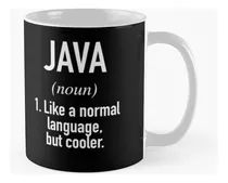 Taza Lenguaje De Programación Java Definido- Calidad Premium