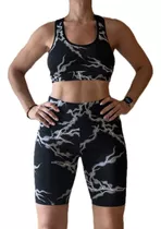 Conjunto Deportivo Lycra, Calza Biker + Top. Envío Gratis!